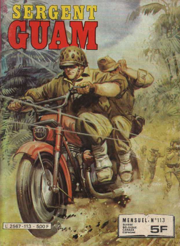 Scan de la Couverture Sergent Guam n 113